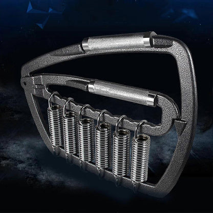 Adjustable Hand Gripper, 6-Spring Gym Grip Strength Trainer for Fitness & Rehab V1263-JX-4055