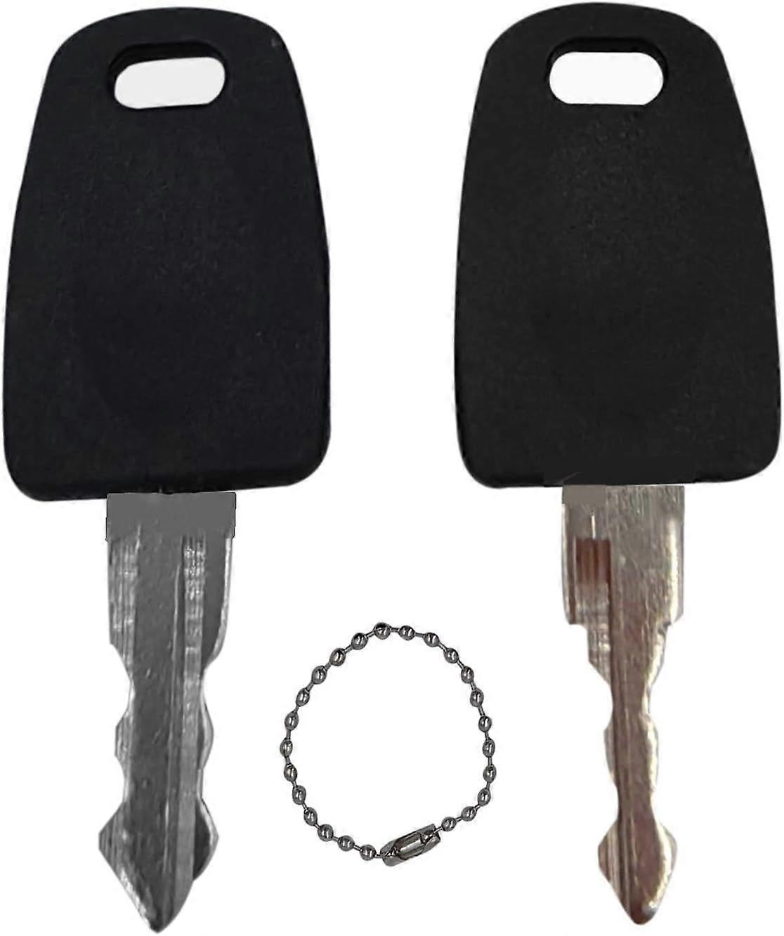 2 Keys for Master Luggage Locks - Universal Key Replacement Set V1263-JX-4067
