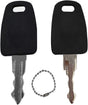 2 Keys for Master Luggage Locks - Universal Key Replacement Set V1263-JX-4067