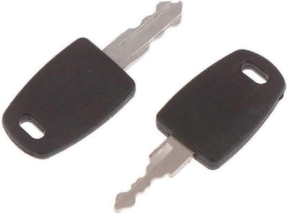2 Keys for Master Luggage Locks - Universal Key Replacement Set V1263-JX-4067