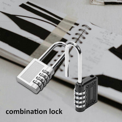 4-Digit Combination Luggage Lock - Suitcase Security Padlock V1263-JX-4071