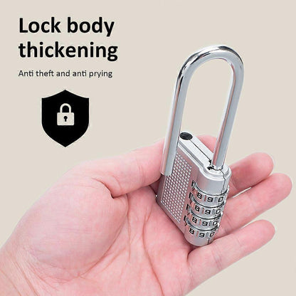 4-Digit Combination Luggage Lock - Suitcase Security Padlock V1263-JX-4071
