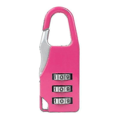 3-Digit Travel Luggage Lock - Small Combination Lock for Bags V1263-JX-4073
