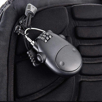 Scratch-Resistant Luggage Lock - ABS Travel Case Lock with Combo Security V1263-JX-4075