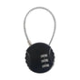 3-Digit Mini Combo Padlock - Resettable Luggage Lock for Travel V1263-JX-4077