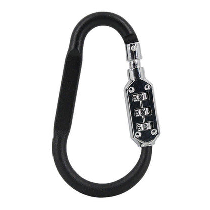 D-Shape Password Lock - Backpack Gym Luggage Carabiner Lock V1263-JX-4088