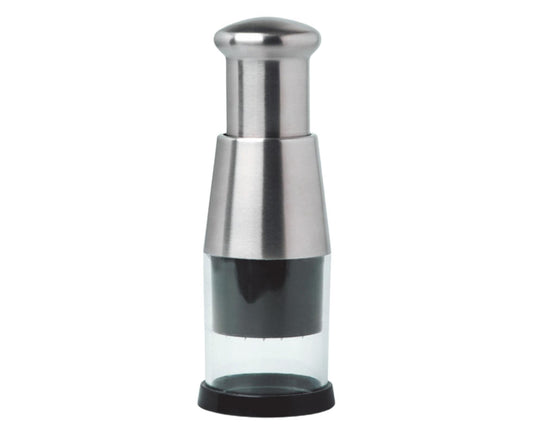 Garlic Crusher Detachable Labor-saving Stainless Steel Sharp Blade Garlic Masher for Home -Black V1263-JX-409