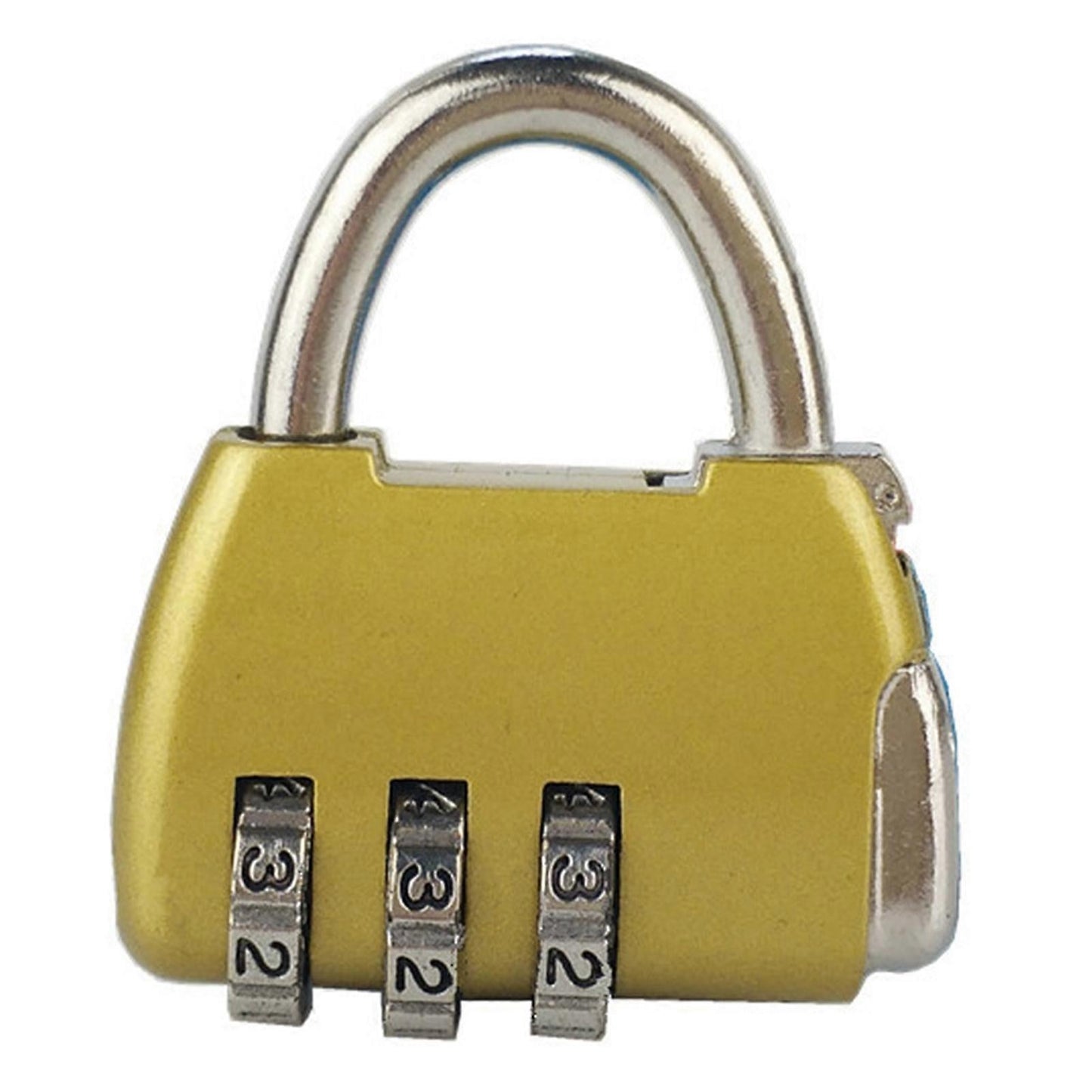 3-Digit Zinc Alloy Combo Lock - Heavy Duty Luggage Padlock V1263-JX-4090