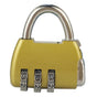 3-Digit Zinc Alloy Combo Lock - Heavy Duty Luggage Padlock V1263-JX-4090