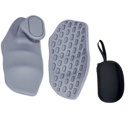 2pcs Flexible Gym Tape Grips with Storage Box for Weightlifting, Grey V1263-JX-4096