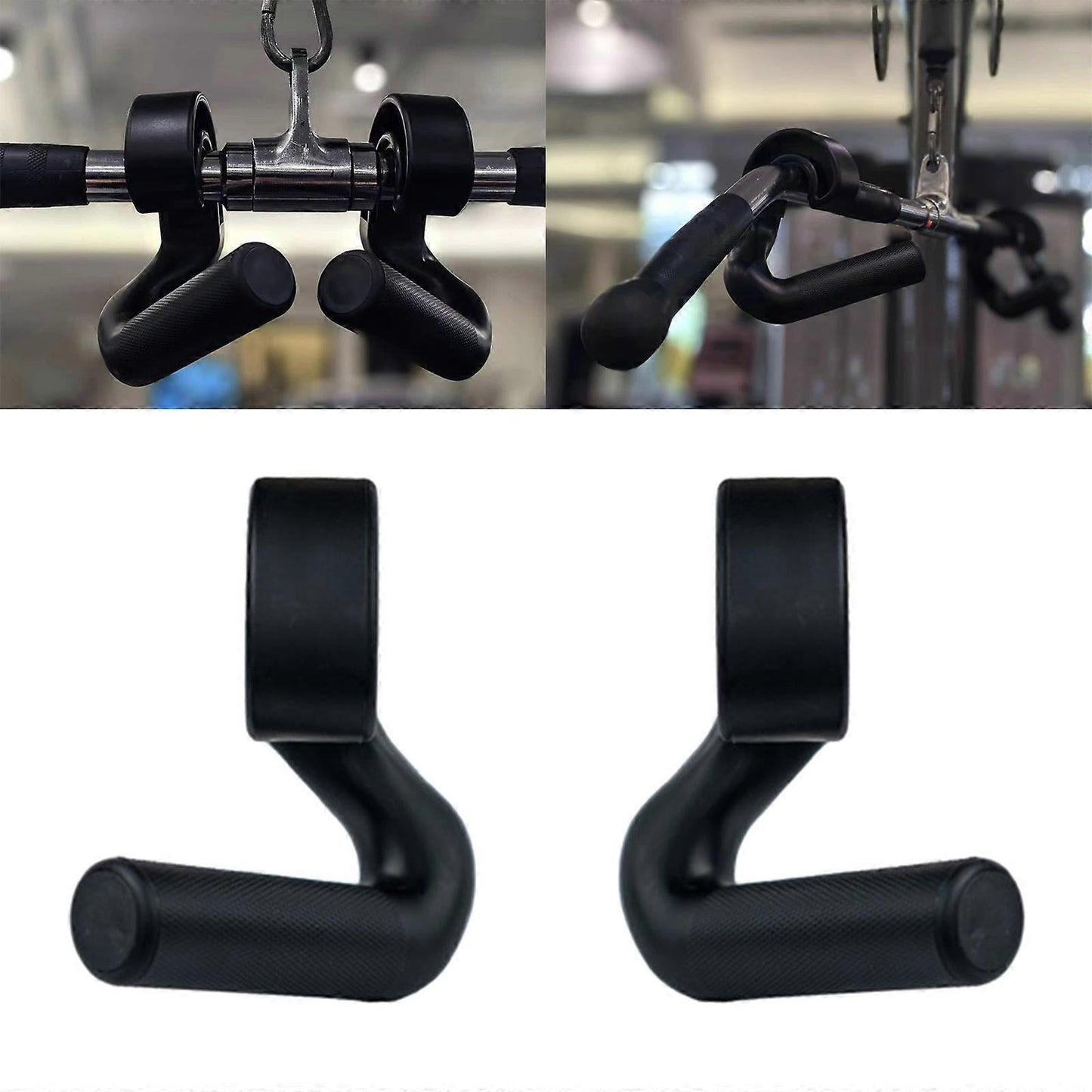 Resistance Band Handles for Pull-Up Bars, Cable Machine & Band Exercises V1263-JX-4099