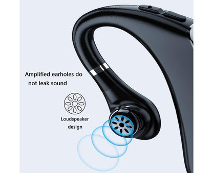 1 pcs Bluetooth earpiece Wireless Business monaural Headset V1263-JX-41