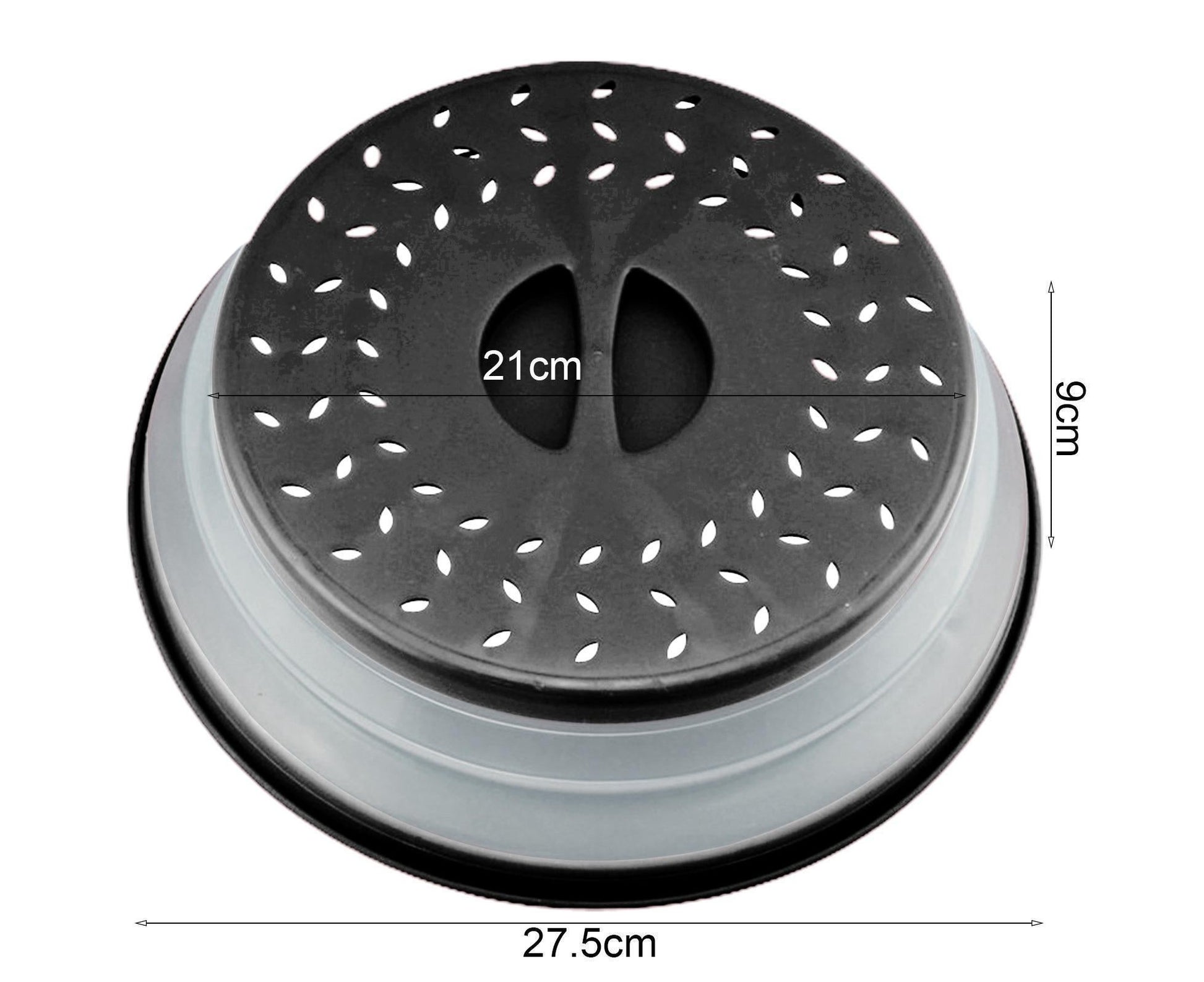 Microwave Cover TPR Microwave Splatter Guard-Black V1263-JX-410