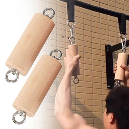 Pull-Up Bar Handles, 15*4cm Grip Strength Training Accessories for Home Gym V1263-JX-4103
