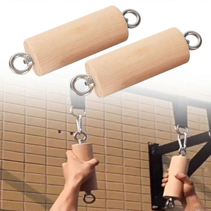 Pull-Up Bar Handles, 15*4cm Grip Strength Training Accessories for Home Gym V1263-JX-4103