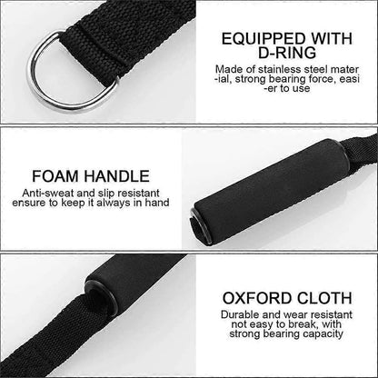 4pc Resistance Band Grip Pull Up Replacement, Grip Strength Training Accessories Gym Yoga V1263-JX-4109