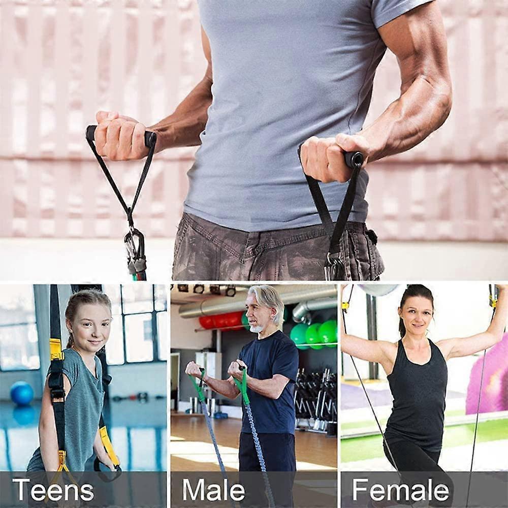 4pc Resistance Band Grip Pull Up Replacement, Grip Strength Training Accessories Gym Yoga V1263-JX-4109