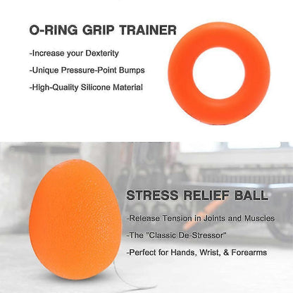 Adjustable Hand Grip Forearm Exerciser for Gym Fitness & Muscle Recovery V1263-JX-4116