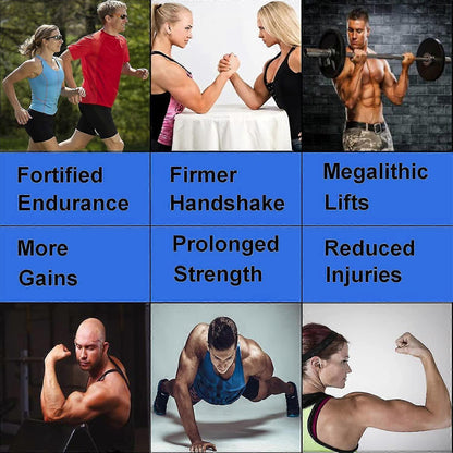 Adjustable Hand Grip Forearm Exerciser for Gym Fitness & Muscle Recovery V1263-JX-4116