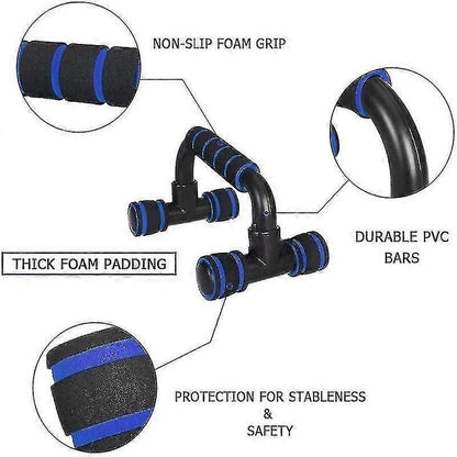 Fitness Push Up Bar for Chest Muscle Training, Home Gym Grip Equipment V1263-JX-4123