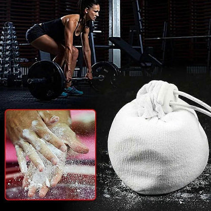 Magnesium Ball for Gym Rope, Fat Grip Weight Lifting & Suspension Trainer V1263-JX-4125