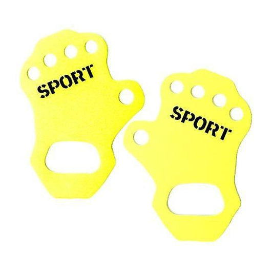 1 Pair Ultralight Workout Hand Grips, Sweat-Absorbing Palm Protection Gloves V1263-JX-4128