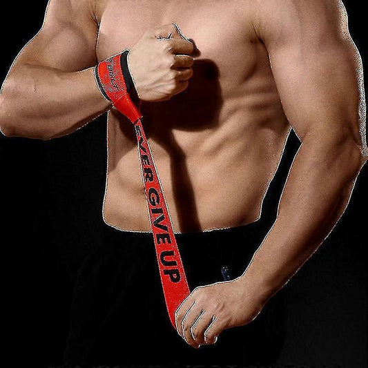 2pcs Padded Weight Lifting Straps, Anti-Slip Wrist Grip for Gym Fitness, Pink V1263-JX-4130