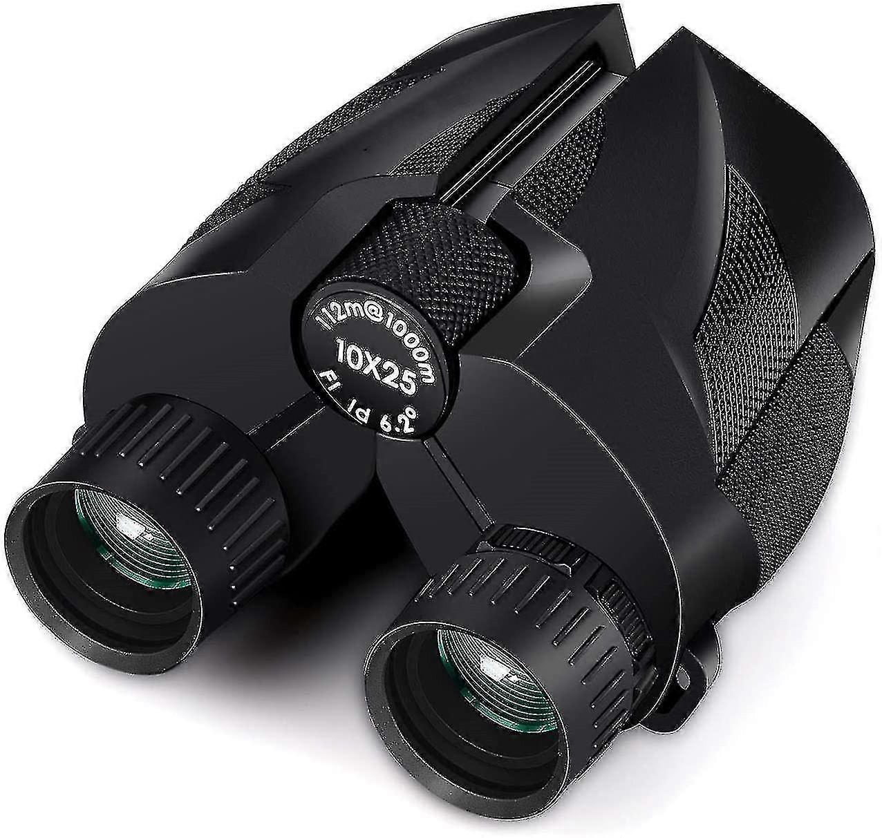 10x25 Binoculars with Strap Compact Lightweight Binoculars for Travel V1263-JX-4139