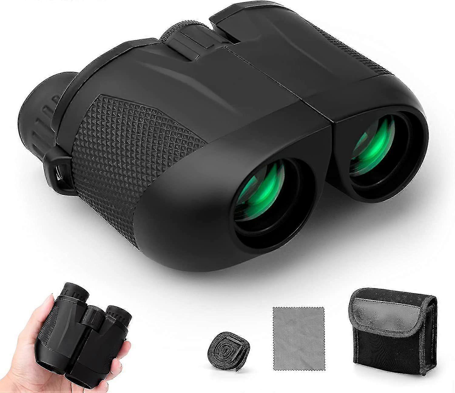 10x25 HD Binoculars with Vis Technology Compact Lightweight Outdoor Viewing V1263-JX-4142