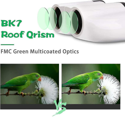 8x21 Binoculars for Babies Mini Compact Christmas Gift Outdoor Binoculars V1263-JX-4148