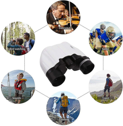 8x21 Binoculars for Babies Mini Compact Christmas Gift Outdoor Binoculars V1263-JX-4148