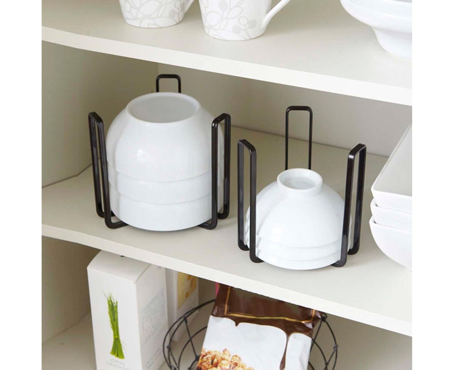 Dish Rack Practical Removable Iron Kitchen Dish Storage Rack for Kitchen-Black V1263-JX-415