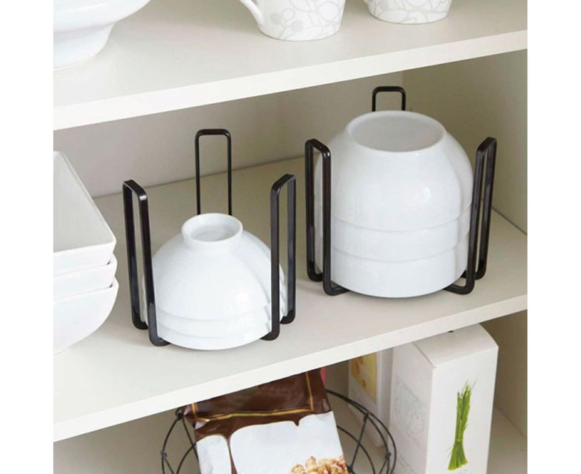 Dish Rack Practical Removable Iron Kitchen Dish Storage Rack for Kitchen-Black V1263-JX-415