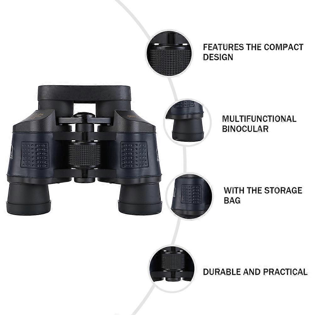 60x60 Compact Binoculars for Outdoor Activities High Power Binocular V1263-JX-4155