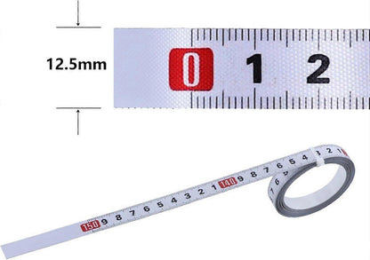 Adhesive Tape Measure Self-Adhesive Graduated Measuring Tape Strip V1263-JX-4165