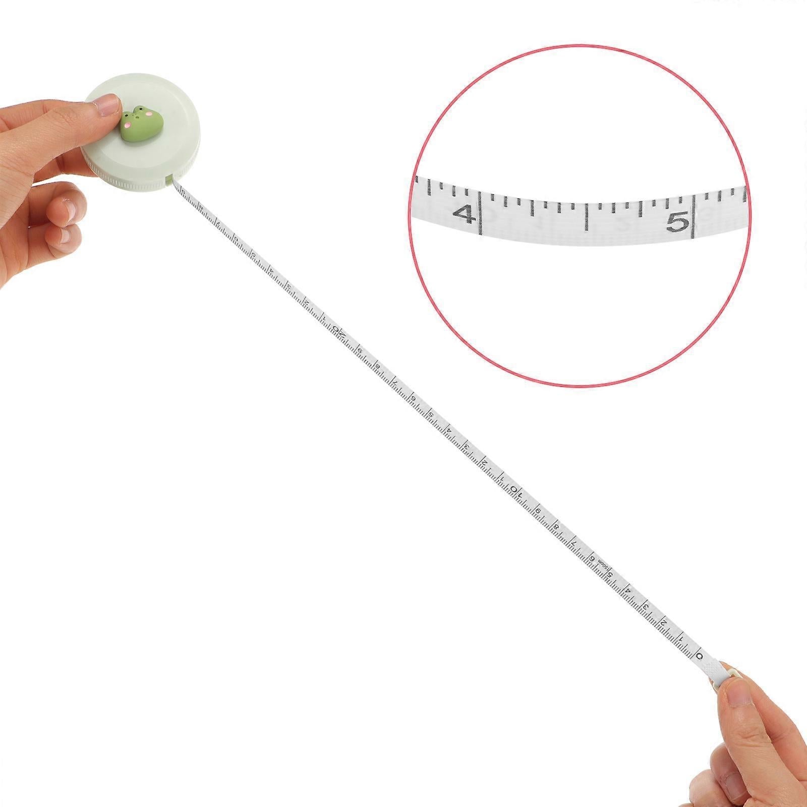 4pcs Body Measuring Tape Retractable Flexible Tape Measure for Body and Tailor V1263-JX-4169