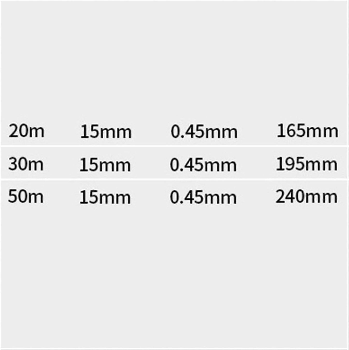 20M Household Measuring Tape Flexible Tape Measure Tool for Home Use V1263-JX-4172