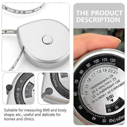 Retractable Body Tape Measure for Waist & Body Measurement Compact Design V1263-JX-4175