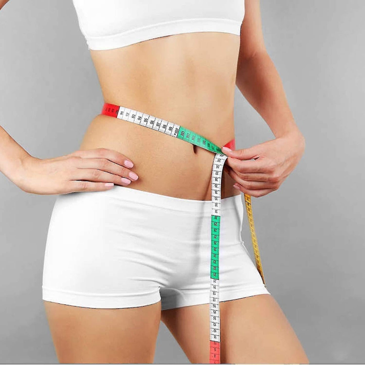 60in/150cm Soft Multicolor Tape Measure for Craft and Body Measuring V1263-JX-4179