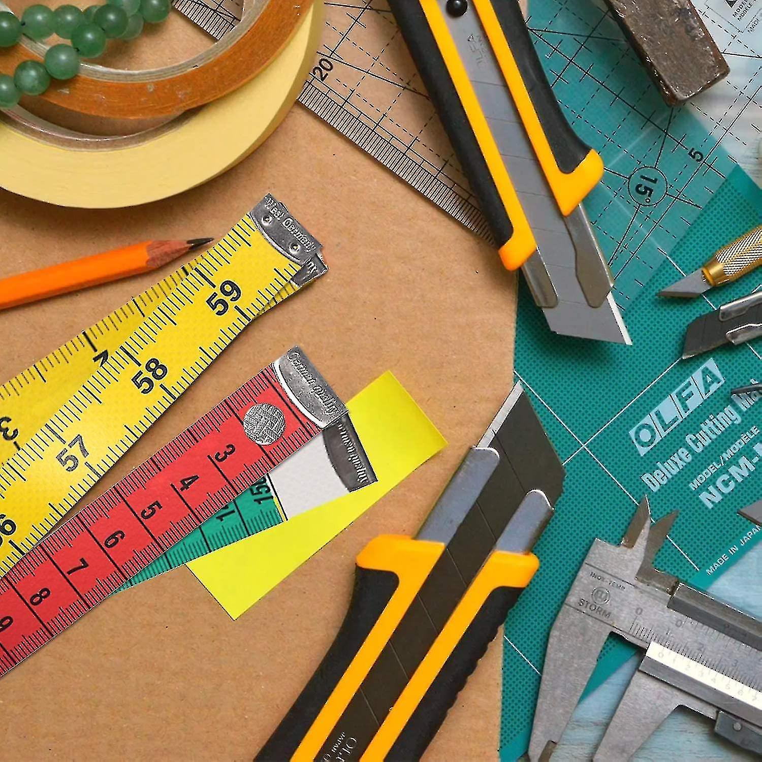 60in/150cm Soft Multicolor Tape Measure for Craft and Body Measuring V1263-JX-4179