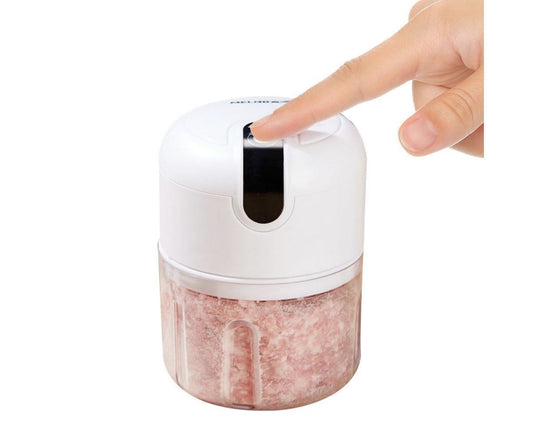 Electric Mini Garlic Chopper 250ML Wireless Portable Mini Food Processor Mincer Blender Mixer V1263-JX-418