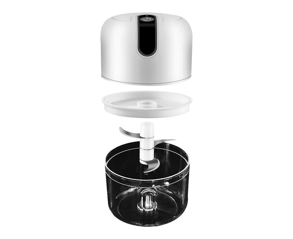 Electric Mini Garlic Chopper 250ML Wireless Portable Mini Food Processor Mincer Blender Mixer V1263-JX-418