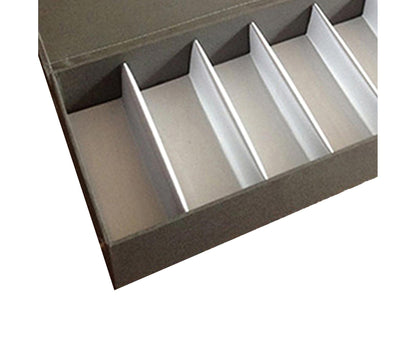 8 Grid Sunglass Glasses Storage Case Eyeglasses Display Glasswear Box Tidy Tool-Grey - Grey V1263-JX-419