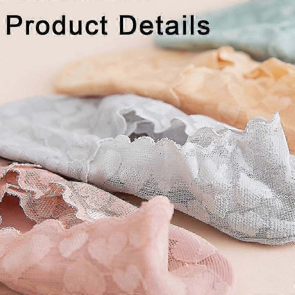 Lace Ballet Socks Transparent Low Non-Slip Breathable Socks for Women V1263-JX-4190
