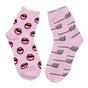 Winter Socks for Men & Women Teeth Pattern non-slip Warm Cozy Socks V1263-JX-4197