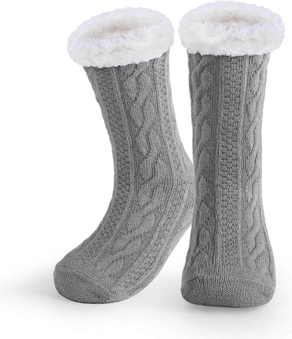 Men's Wool Slipper Socks Stopper Thermal Winter Warm Thick Socks V1263-JX-4198
