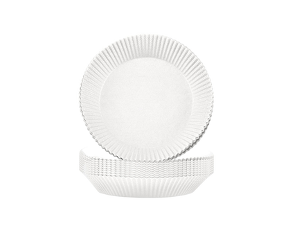 Fryer Liner Oil-proof Baking Pan Liner-White 20cm V1263-JX-420