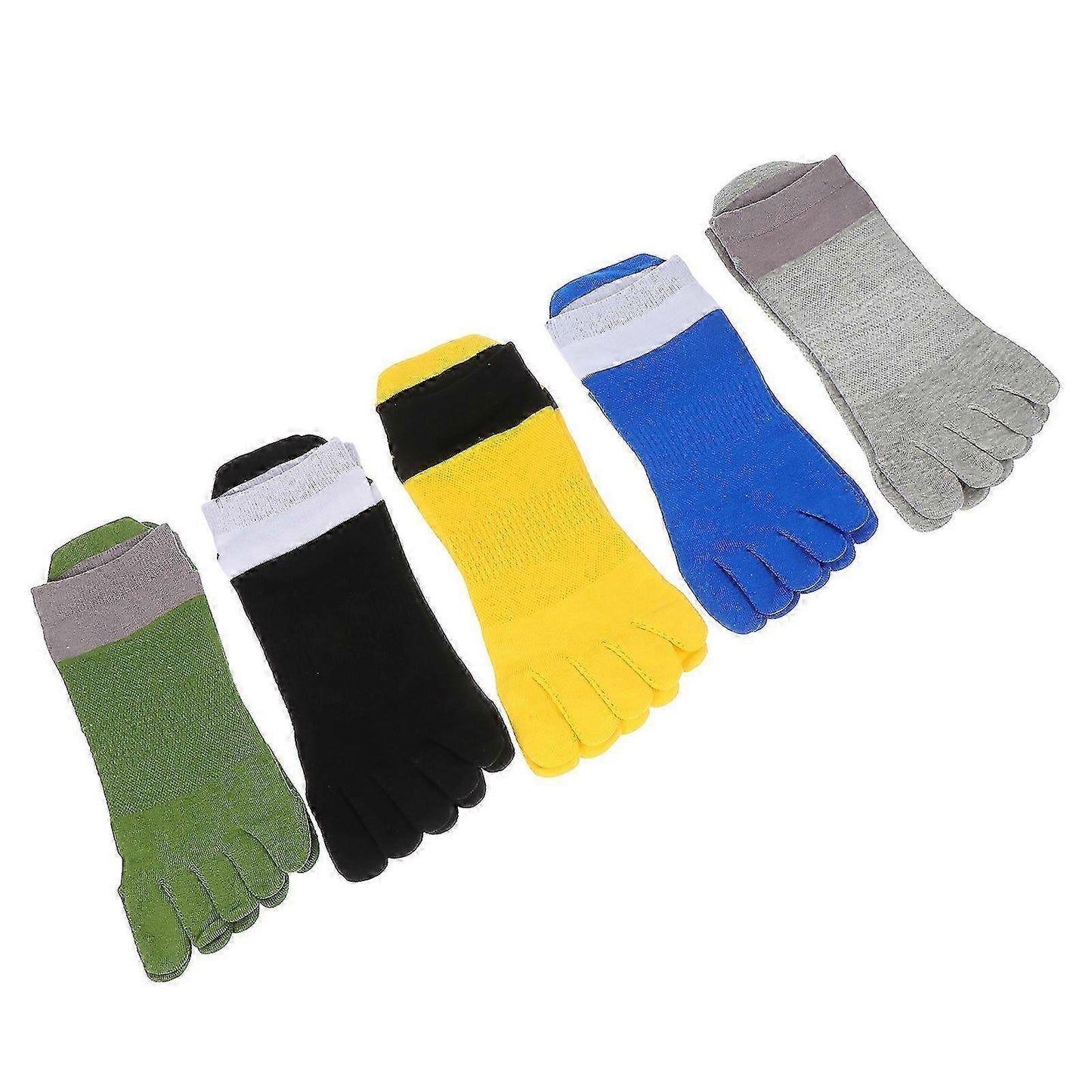 5 Pairs Women's Colorful Ankle & Bed Socks Soft Cozy Invisible Winter Socks V1263-JX-4202