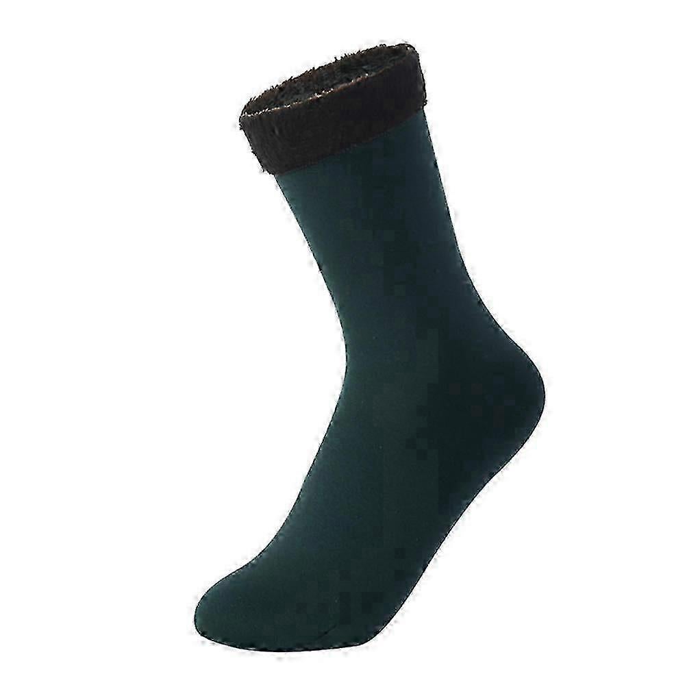 Women's Thermal Winter Socks Thick Fleece Snow Boot Warm Socks V1263-JX-4211