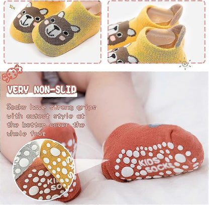 2 Pairs Non-Slip babies Girl Ankle Socks Soft Breathable babies Socks V1263-JX-4217